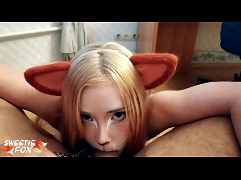 ❤️ Kitsune slikt lul en sperma in haar mond ❤❌ Super sex at us ☑